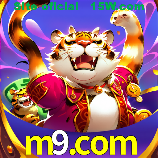Imagem promocional da m9.com mostrando a plataforma e suas vantagens